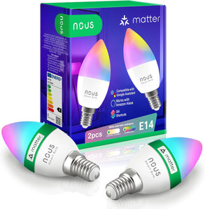 [RESIGILAT] Bec inteligent WIFI RGB E14 compatibil Alexa 2.4GHz