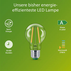 [RESIGILAT] Bec LED Philips, E27, 40 W, alb cald 2700 K, pachet de 6