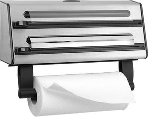 [RESIGILAT] Dispenser Emsa Contura 3-fold roluri aluminiu si folie, inox