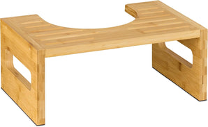 [RESIGILAT] Relaxdays Scaun Toaleta, Suport Bambus, 18,5 x 43,5 x 28 cm