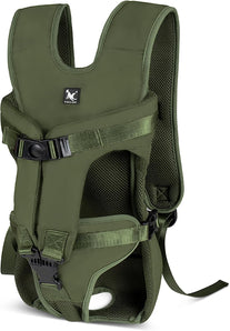 [RESIGILAT] Rucsac ALLSOPETS pentru caini medii, reglabil, verde militar