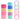 [RESIGILAT] 100 elastice de par colorate pentru fete 4.3cm