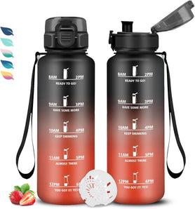 [RESIGILAT] Sticla Apa 1,5 L, Etansa, Cu Filtru, Fitness