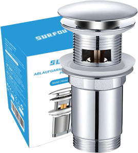 [RESIGILAT] SURFOU Sifon chiuveta cu preaplin, dop scurgere inox