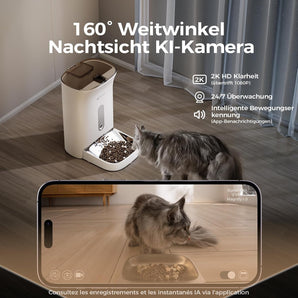 [RESIGILAT] Amicura F1 Pro Hranitor automat cu camera si WiFi 2.4G 5G