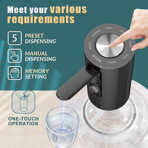 [RESIGILAT] Dispenser apa 5Gallon USB portabil pentru acasa si camping