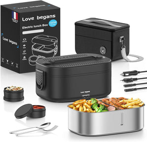 [RESIGILAT] Incalzitor electric alimentar portabil 100 W 1 5 l negru