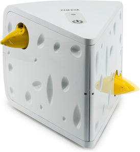 [RESIGILAT] Jucărie interactivă pentru pisici PetSafe Cheese, 3 baterii AA