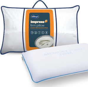 [RESIGILAT] Silentnight Impress, Perna spuma memorie, Alb