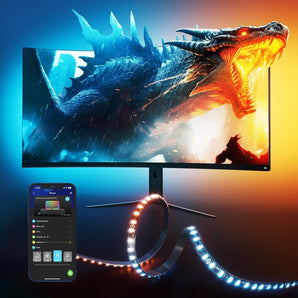 [RESIGILAT] Luminile Govee pentru monitor si TV 27-34 inch RGBIC