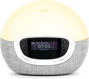 [RESIGILAT] Ceas cu alarma Lumie Bodyclock Shine 300, trezire naturala cu lumina, functii inteligente