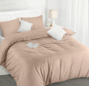 [RESIGILAT] Set lenjerie Utopia microfibra 230x220 cm bej