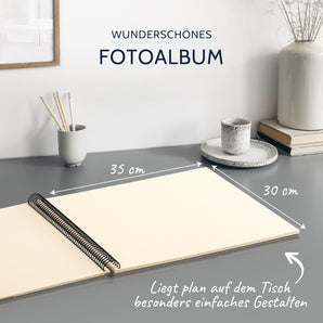 [RESIGILAT] Goldbuch Bella Vista 25325, 35x30 cm, 40 pagini albe, gri