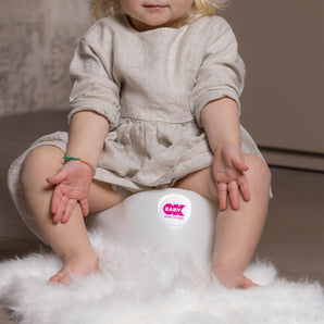 [RESIGILAT] Oliță OKBABY Relax cu Scaun Ergonomic și Spătar Înalt, roz