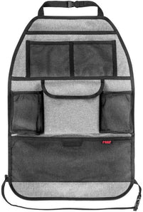 [RESIGILAT] Organizator scaun auto TravelKid Tidy, gri, rezistent.