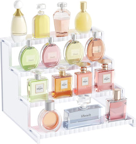 [RESIGILAT] Lifewit Vertical Stand, 4 Niveluri, Alb, Organizator Parfum 12 Inch