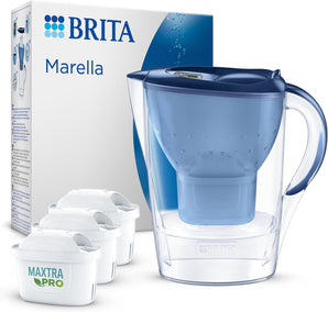 [RESIGILAT] Cana BRITA Marella albastra cu filtru si 3 cartuse