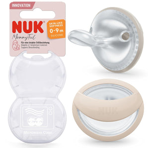 [RESIGILAT] Suzeta NUK MommyFeel 0-9 luni silicon fara BPA 2 bucati