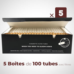 [RESIGILAT] SLOOW 5 pachete a cate 100 tuburi filtru pentru tigarete