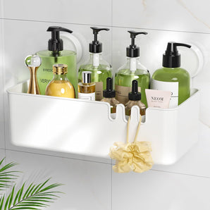 [RESIGILAT] Luxear Raft dus ventuza, maxim 10 kg, impermeabil, alb