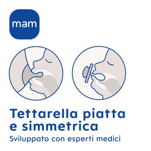 [RESIGILAT] Suzeta MAM 16 luni set 2 piese cu suport sterilizator