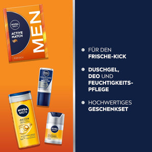 [RESIGILAT] Set cadou NIVEA MEN pentru barbati cu gel, crema si deodorant