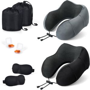 [RESIGILAT] Perne de gat avion set 2 spuma memorie si accesorii.