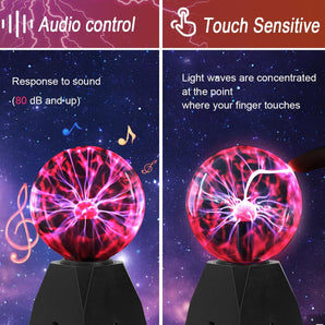 [RESIGILAT] Bila cu plasma 15 cm, luminoasa, sensibila la atingere, rosie