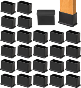 [RESIGILAT] Capace picioare scaun MOZEAT, 15 x 30 mm, negru, PVC