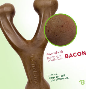 [RESIGILAT] Benebone Wishbone caini slanina mediu jucarie mestecat