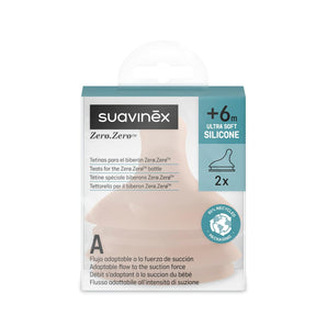 [RESIGILAT] Tetine Suavinex pentru biberon Zero Zero Anti-Colic