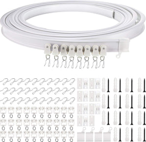 [RESIGILAT] Jetec Sine Perdele, Sine Flexibile, Alb, 5 metri