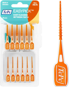 [RESIGILAT] Betisoare dentare TePe EasyPick XS/S 36 bucati cu etui