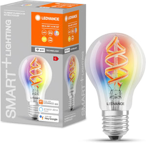 [RESIGILAT] LEDVANCE Bec LED inteligent E27, RGB, control Alexa, pachet 1