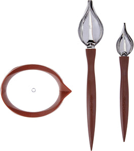 [RESIGILAT] Set lingura decorativa si cana Silikomart