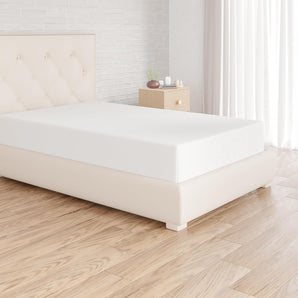 [RESIGILAT] Lenjerie de pat Amazon Basics 90 x 190 cm alba