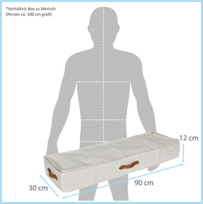 [RESIGILAT] Organizator premium pentru hartie de impachetat Bej 90x30x12 cm