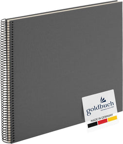 [RESIGILAT] Goldbuch Bella Vista 25325, 35x30 cm, 40 pagini albe, gri