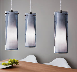[RESIGILAT] Lampa suspendata EGLO Pinto Nero, 3 lumini, nichel mat