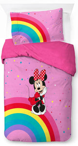 [RESIGILAT] Set cearsaf Disney Minnie Mouse 100% bumbac single