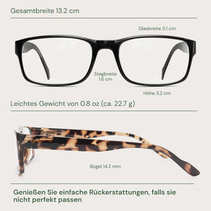[RESIGILAT] Cititori Gaoye 1 negru si 1 leopard 1.25