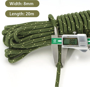 [RESIGILAT] G2PLUS 20 m x 8 mm, franghie ancorare, neagra, sarcina 670 kg