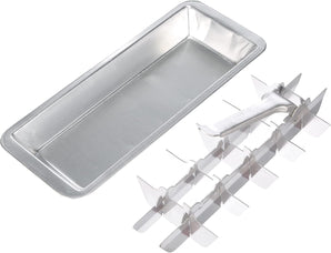 [RESIGILAT] Metaltex Tava Cuburi Gheata, Aluminiu, 20x20 cm