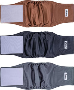 [RESIGILAT] Scutece reutilizabile Dono, pachet de 3, pentru caini masculi