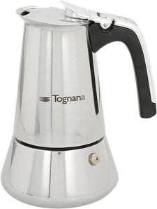 [RESIGILAT] Espressor moka Tognana Riflex pentru 2 cesti argintiu
