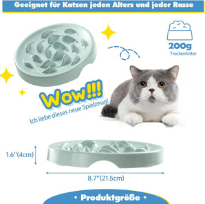 [RESIGILAT] Bol anti-inghitire, hrana lenta, melamina, pentru caini si pisici