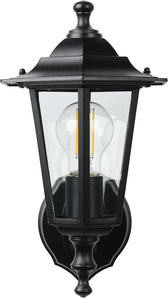 [RESIGILAT] Eglo Laterna 4, aplica perete exterior, aluminiu negru, E27, IP44