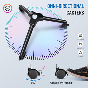 [RESIGILAT] Stand proiector multifunctional cu roti CY0332