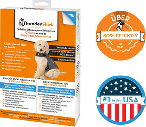 [RESIGILAT] Thundershirt vesta calmanta caini gri marimea XL