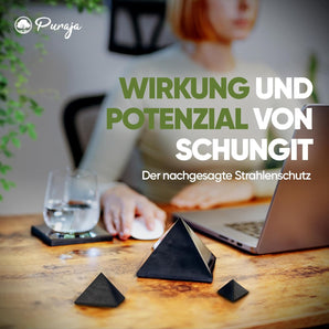 [RESIGILAT] Piramida de shungit PURAJA din Karelia cu certificat